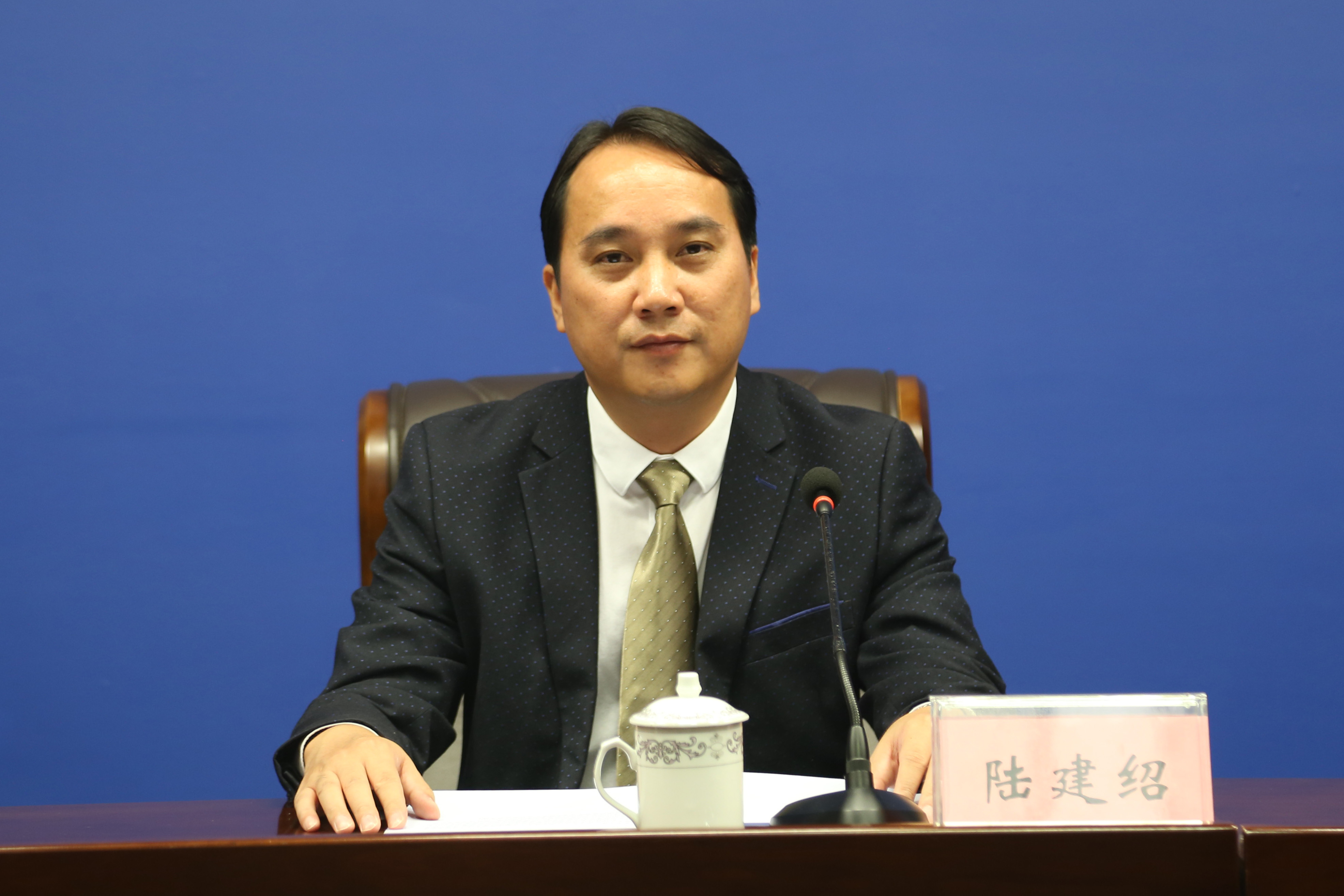 首先,请钦州市浦北县人民政府副县长,钦州市浦北县龙门镇党委书记陆建